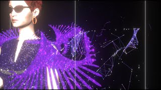 A collaboration with virtual fashion using Touchdesigner | China International Fashion Week