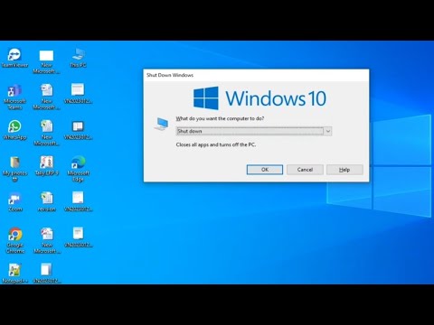 How to shut down PC/Laptop