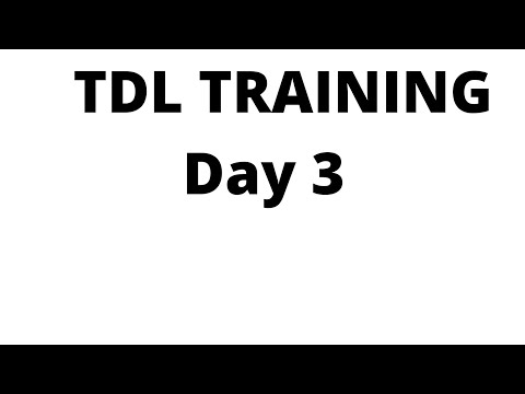 TDL TRAINING DAY 3 ! TALLYPRIME! TALLY DEFINITION LANGAUAGE !