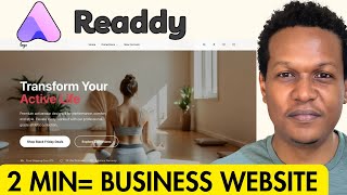 HOW TO CREATE BUSINESS WEBSITE USING READDY AI