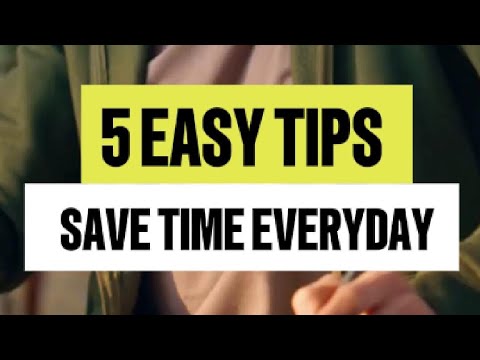 5 Tips to Save Time Everyday #motivation #selfacceptancejourney #selfimprovement