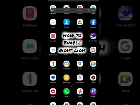 Android mobile me how to enable night light setting 💯🔥