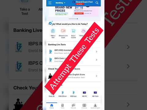 RRB Clerk 2023 Free Live Test | IBPS RRB Clerk 2023 Live Mock Test | Attempt These Test