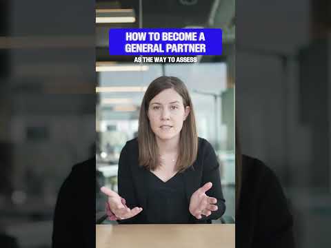 So You Want to Be a General Partner? #venturecapital #careergrowth