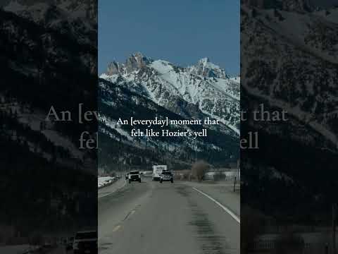 An [everyday] moment that felt like Hozier's yell