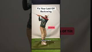 Common Errors That Lead To A Laid Off Backswing Position (How To Fix ✅) #golf #golftips