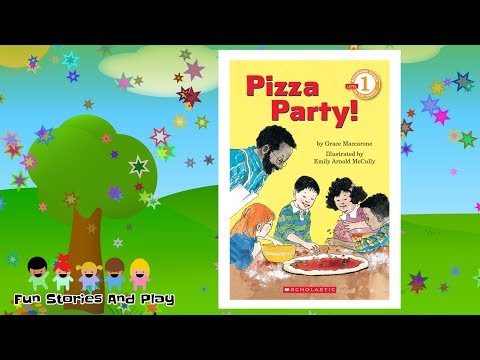 "PIZZA PARTY!" - Kid Stories Read Alouds | Childrens Read Along | Fun Stories Play
