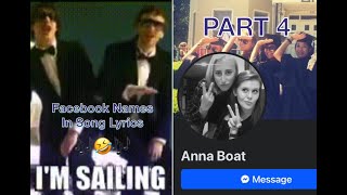 Facebook Names in Song Lyrics - 2024 (Part 4)