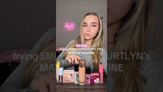 trying embreigh’s makeup routine lmk how i didd #grwms #grwmshorts #grwmvideo #grwm #makeuproutine