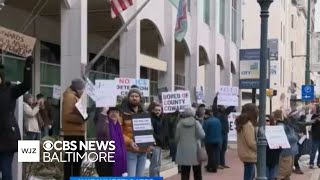 Protest erupts after Maryland county votes to support ICE