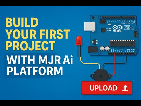 MJR AI Tutorial: Build Your First Prototype Project (Wizard + Auto Code + Upload)
