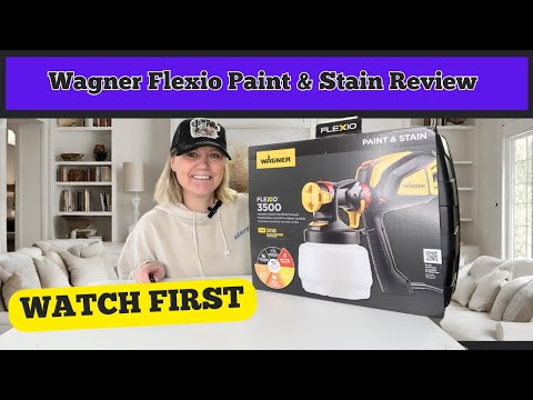 Wagner Flexio Sprayer Reveiw!