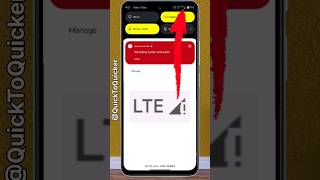How to Fix Network Problem in Motorola Moto G85 5G | LTE/4G Exclamation Mark Solution #shorts