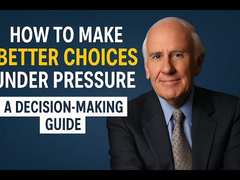 How to Make Better Choices Under Pressure: A Decision-Making Guide | Jim Rohn Motivation