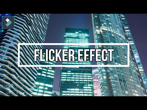 Flicker Effect In Filmora X | How To Make Flicker Effect Intro In Filmora X