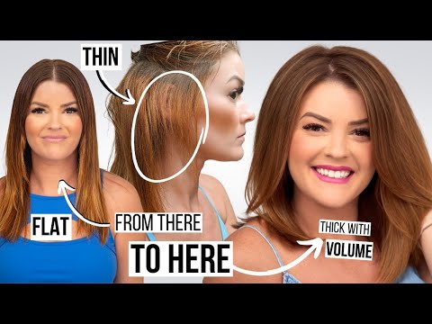 Get Your THIN Hair THICK. 3 Ways You're Taking Away Volume & Thickness