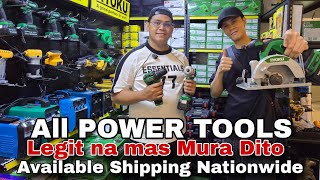 All POWER TOOLS | Legit na Mas Mura Dito | available Shopping Nationwide | Quiapo Manila 