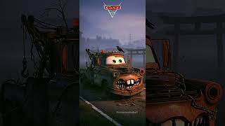 Cars 3 Version of Scary Yokai 👺⛩️ #thecars #cars #horror #yokai  #scaryvibes #shorts #trending