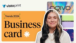 7 top business card design trends