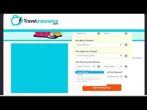 Your Permanent Residence - Quoting on TravelInsurance.com