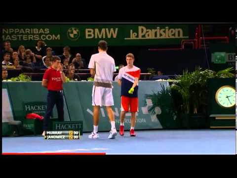 Jerzy Janowicz vs Andy Murray Paris12