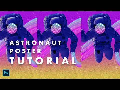 Astronaut Poster Tutorial