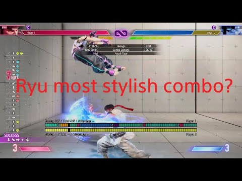 SF6 Ryu - Most Stylish Combo?