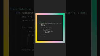 Crushed #leetcodedaily 🚀2125 Number of Laser Beams in a Bank💻🔥 #python #dsa  #code  #keepcoding