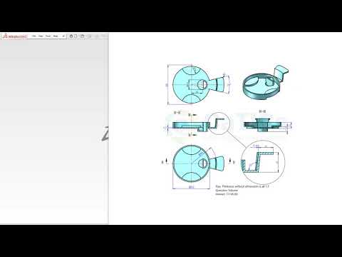 SolidWorks Practice/Exercise For Beginners - Basic Tutorial - Part Features (04 - 05)