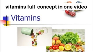 what is vitamins? #studyknowledgepoint #ytvideoes  #studyknowledge
