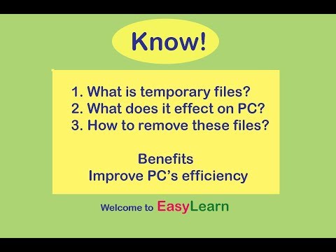 Improve computer speed using 3 tips | Remove Temporary files in Hindi?