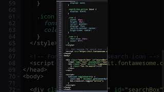 Search Bar | using html css | #coding #webdevelopment #shorts #webdesign #htmlpro #html