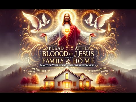 Plead BLOOD of JESUS Over Your Family & Home 🕊️ | SANCTIFY Your House with Powerful Prayers