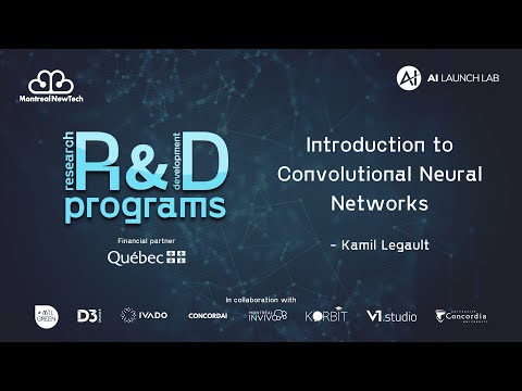 R&D Programs - AI Workshops: Introduction to Convolutional Neural Networks