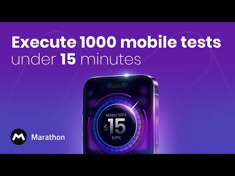How to Run 1000 XCUITests with Marathon Cloud in under 15 min