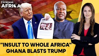 "White Genocide Row": Ghana Rallies Behind S. Africa, Calls It Insult to Africa| Firstpost Africa