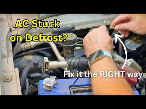 Ford E-Series AC Stuck on Defrost - Here's the REAL fix (and why it works!)