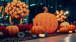 Enchanted Autumn | Pumpkin Decor for Indoors & Outdoors | Silent Background
