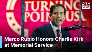 FULL SPEECH: Marco Rubio’s Emotional Tribute to Charlie Kirk at Historic Memorial | AC1G