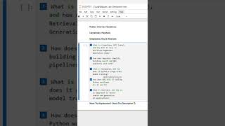 Python Interview Questions: LlamaIndex, Haystack, DeepSpeed, Ray & Weaviate!  #Python #GenerativeAI
