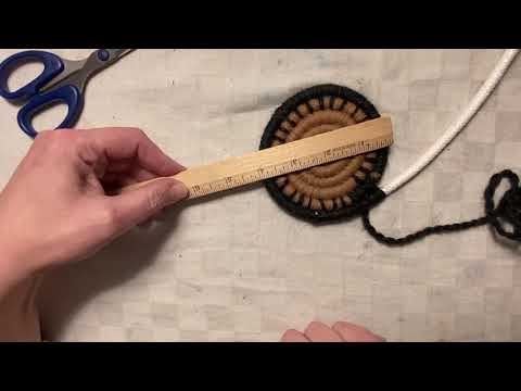4: Coiled Basket: How to Build up the Sides