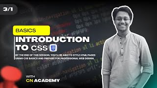 learn css from scratch | css full course class 3 (p-1 )| cn academy