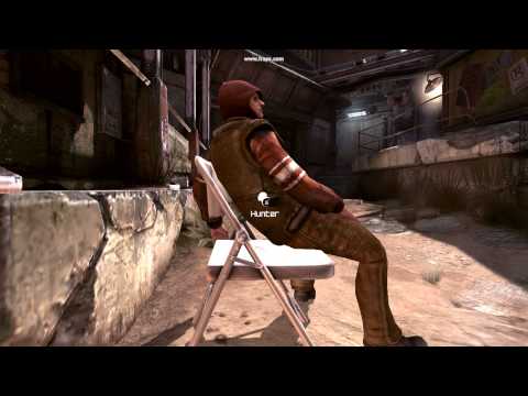 Bug Rage - Hunter model is not snapped to the chair model / Overlapping