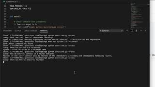 Introduction to AI in Python - Questions