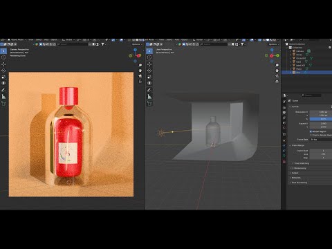 Blender 3D Bottle Render Tutorial | Create Stunning Product Shots in Cycles