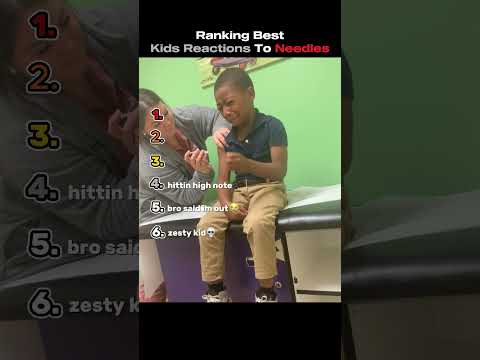 Ranking The Best Kid's Reactions To Needle