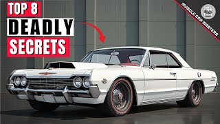 TOP 8 FASTEST American Cars of the 1962 | You NEVER KNEW Existed!