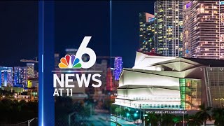 WTVJ - NBC 6 News at 11PM - Montage - 11/17/2022