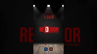Red Door Brand Logo #brandlogo #logoideas  #shorts #logomark #logodesigner  #designerslife