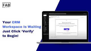 🛠 Your CRM Workspace Is Waiting—Just Click ‘Verify’ to Begin